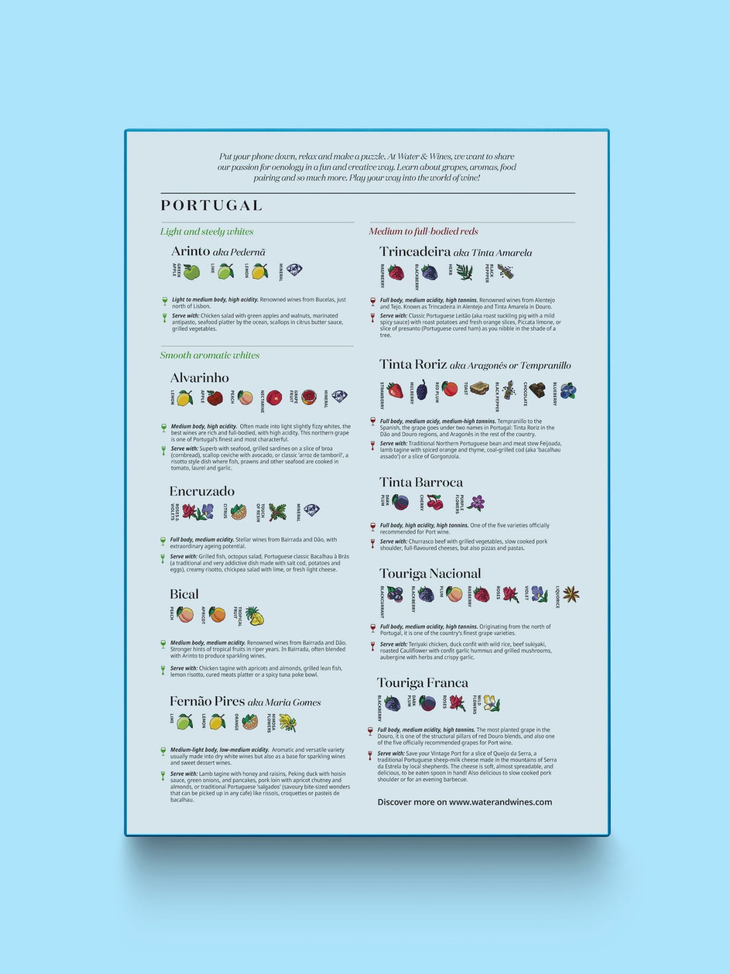 Portugal Wine Puzzle