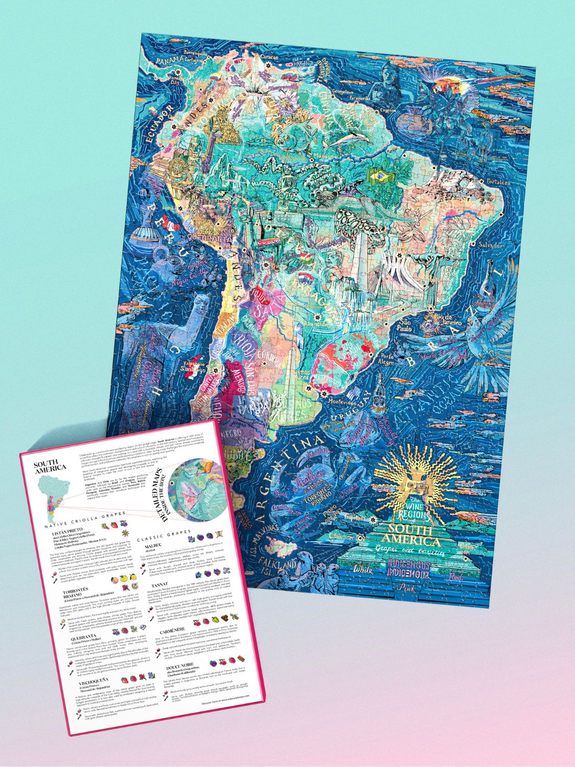 South America Wine Puzzle