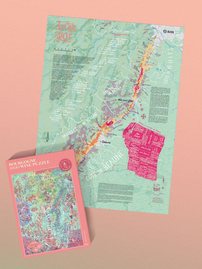 Bourgogne Wine Puzzle