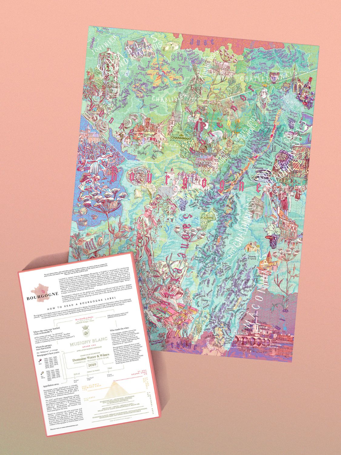 Bourgogne Wine Puzzle