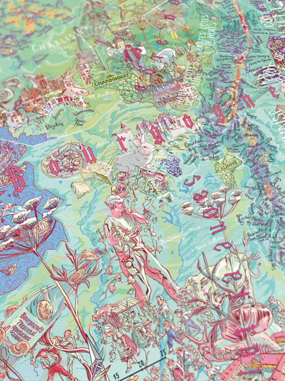 Bourgogne Wine Puzzle