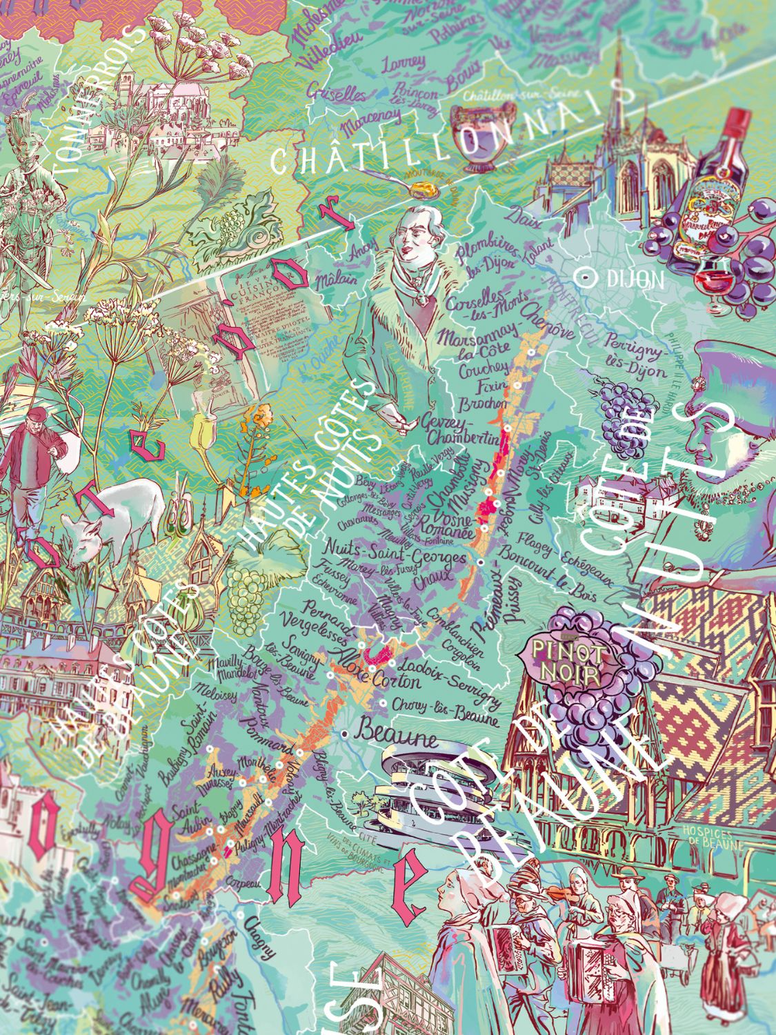 Bourgogne Wine Puzzle