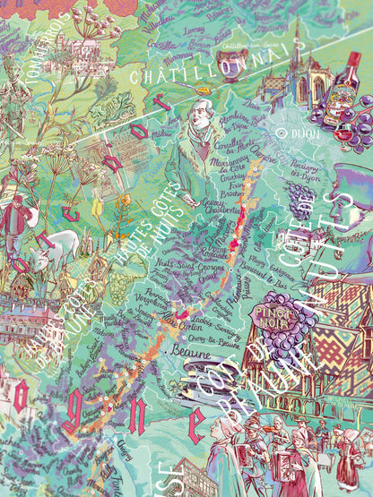 Bourgogne Wine Puzzle