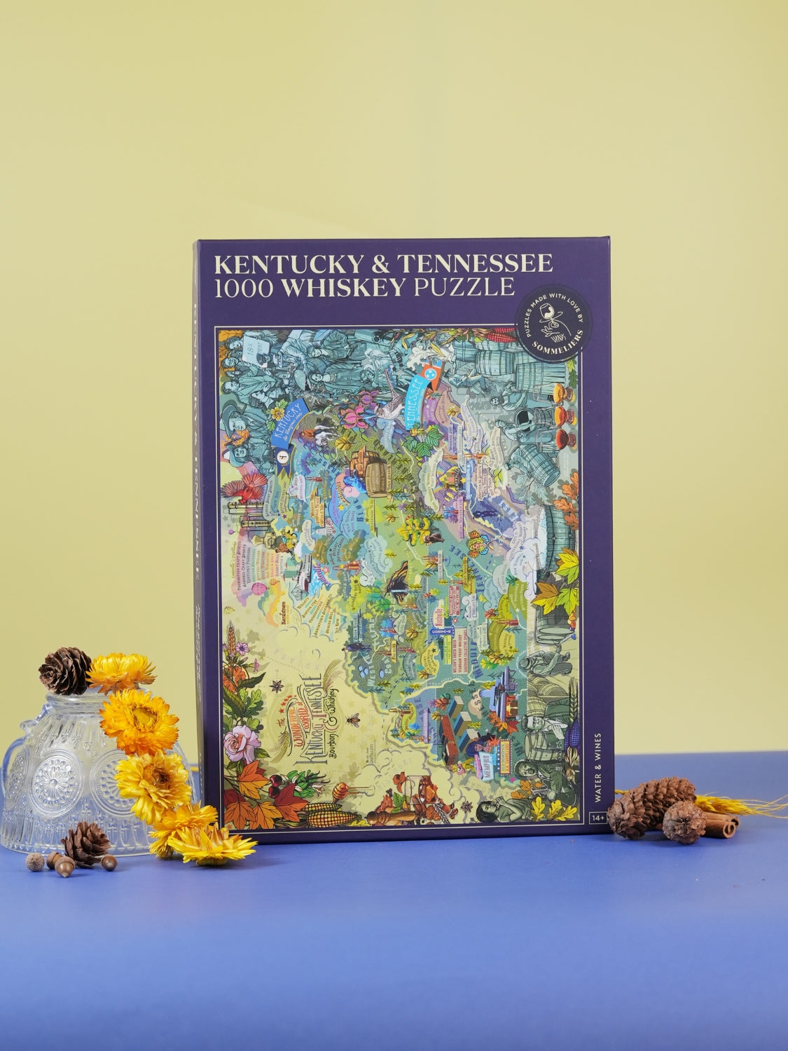 Bourbon Whiskey Puzzle - Kentucky & Tennessee