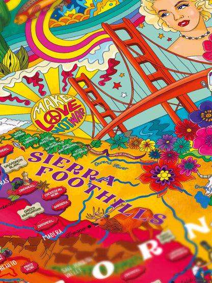 California Wine Puzzle