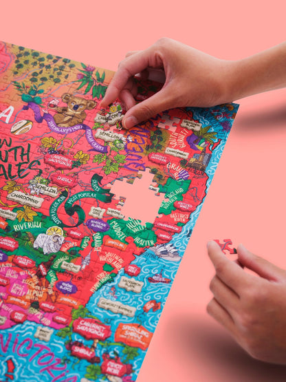 Australia Wine Puzzle