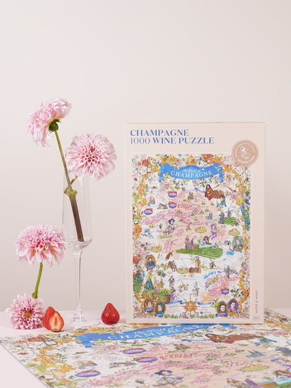 Champagne Wine Puzzle