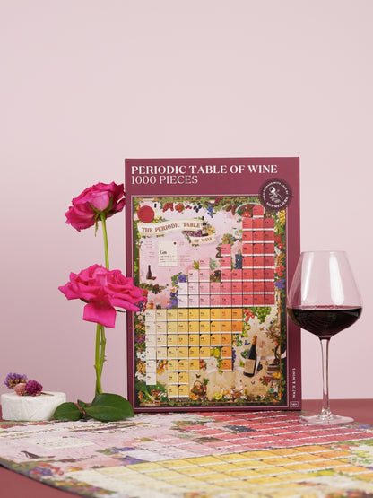 Periodic Table of Wine Puzzle