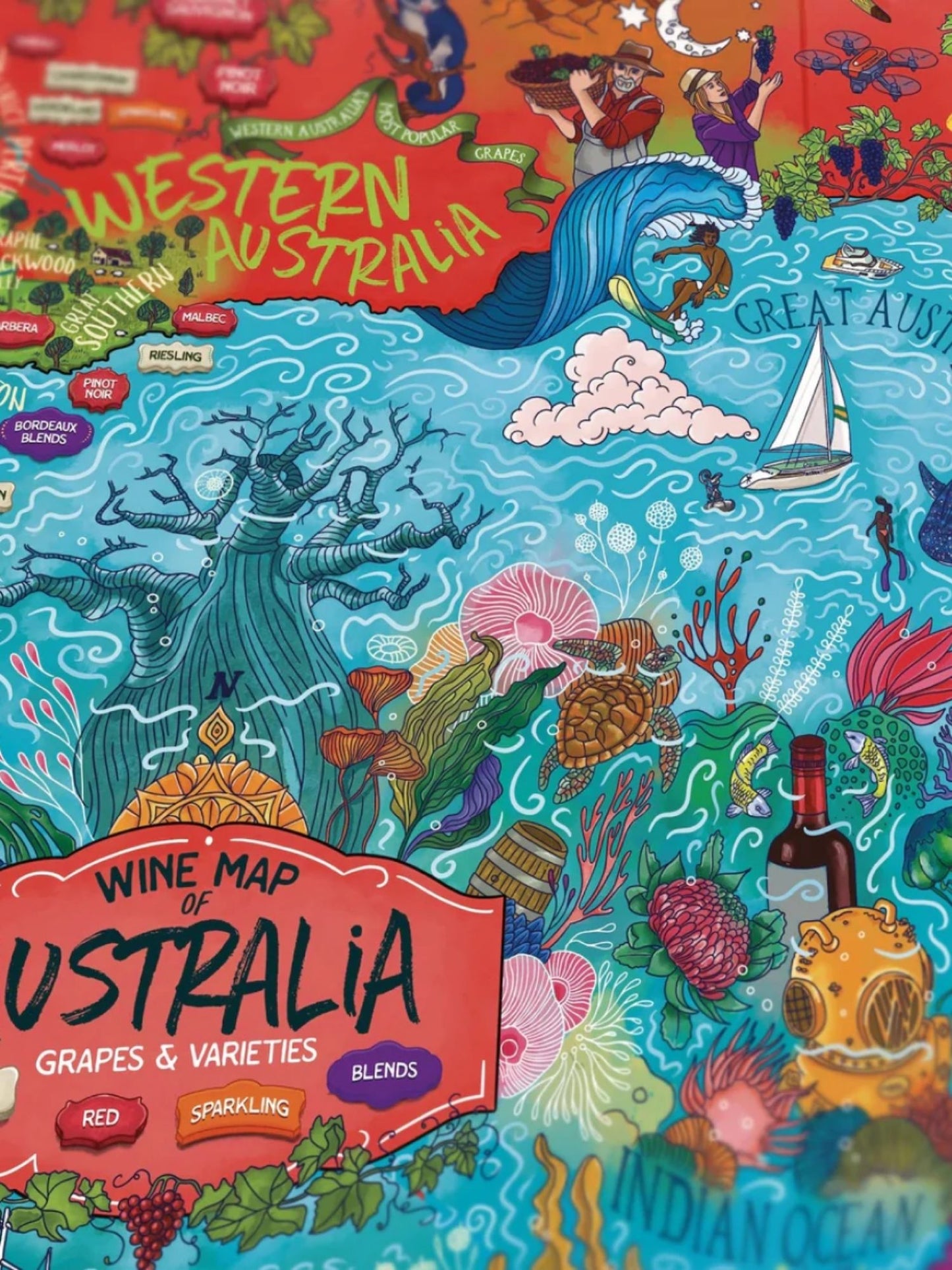 Australia Wine Puzzle