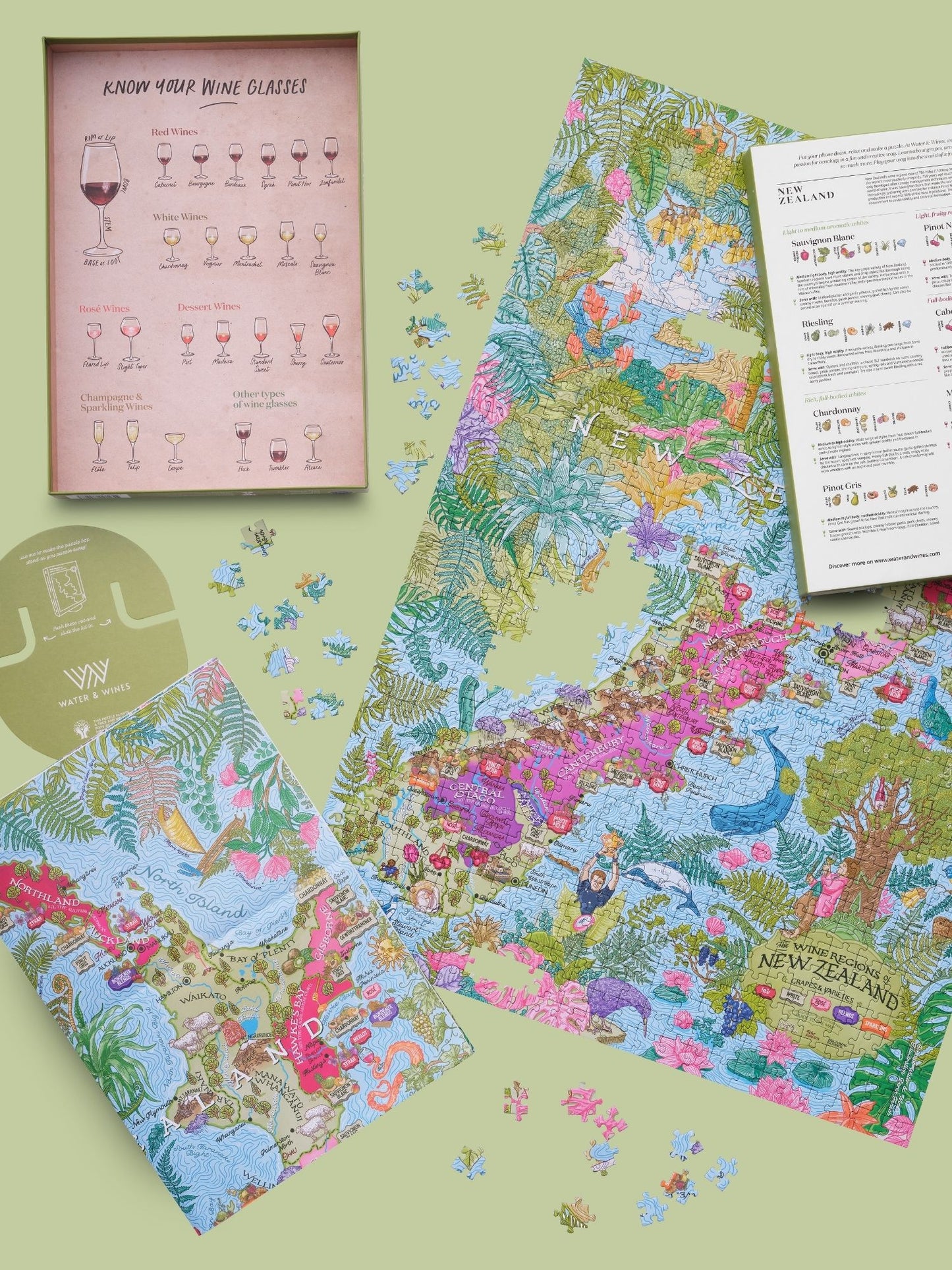 New Zealand Wine Puzzle