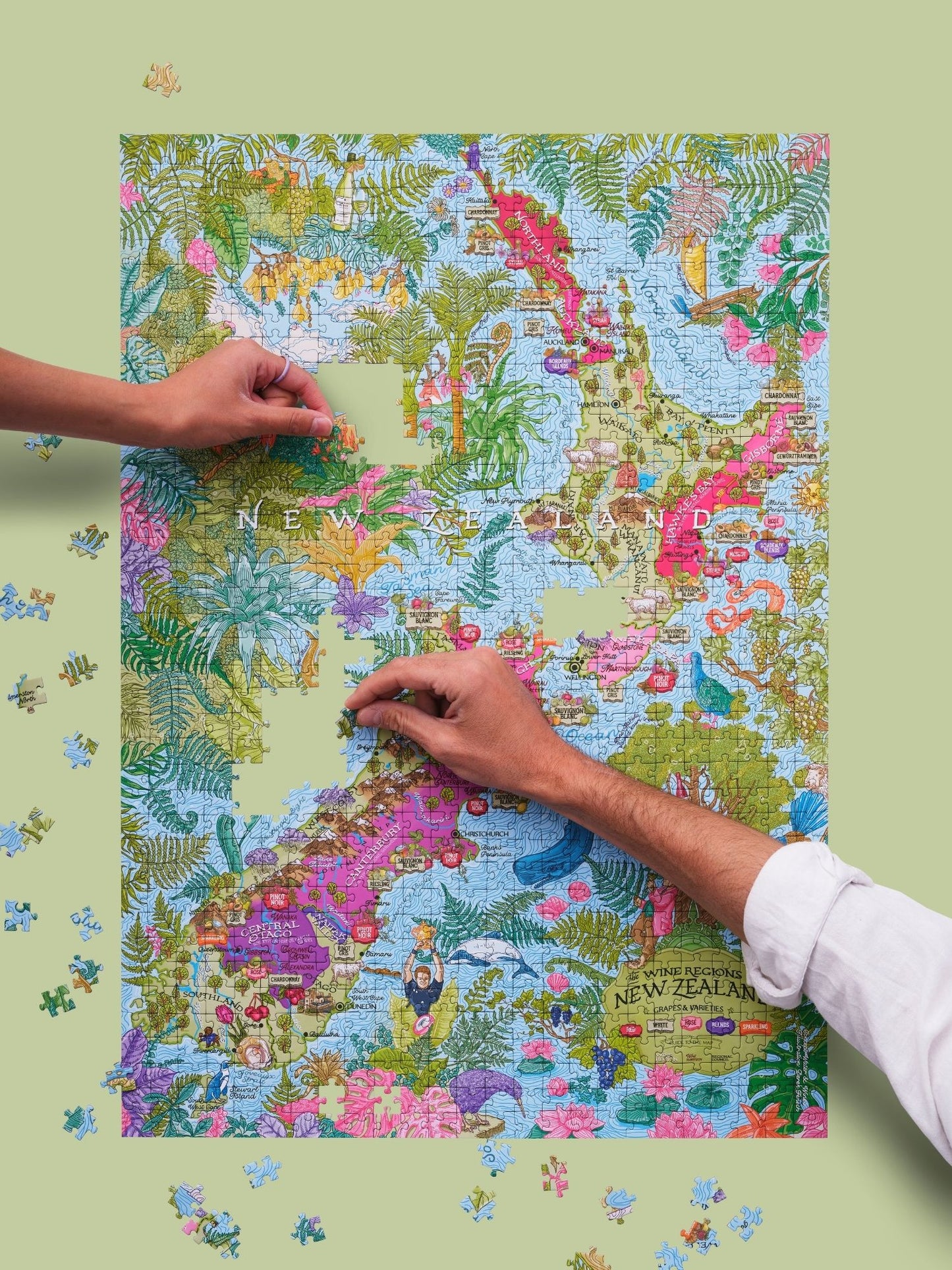 New Zealand Wine Puzzle