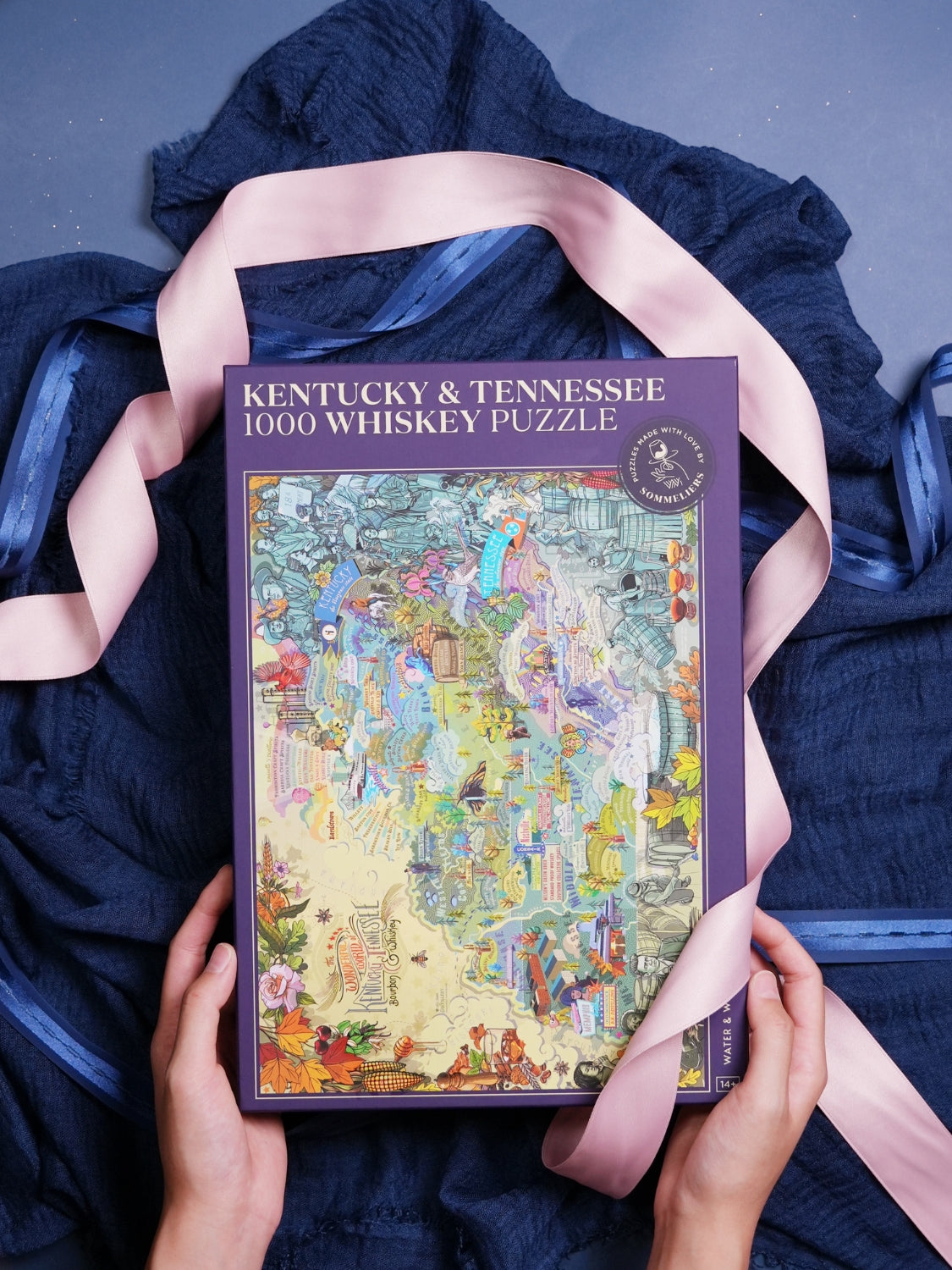 Bourbon Whiskey Puzzle - Kentucky & Tennessee