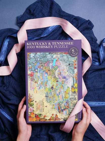 Bourbon Whiskey Puzzle - Kentucky & Tennessee