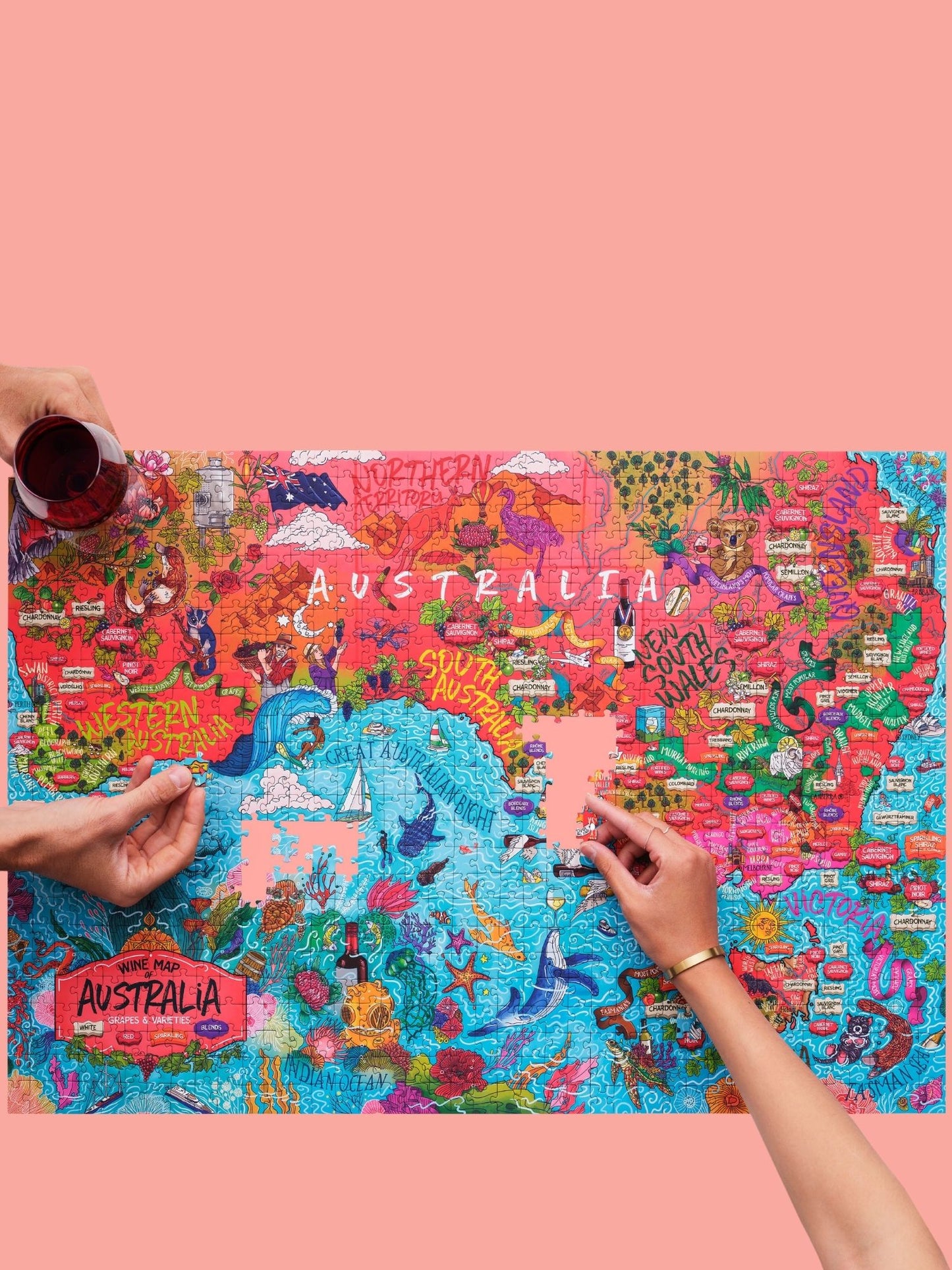 Australia Wine Puzzle