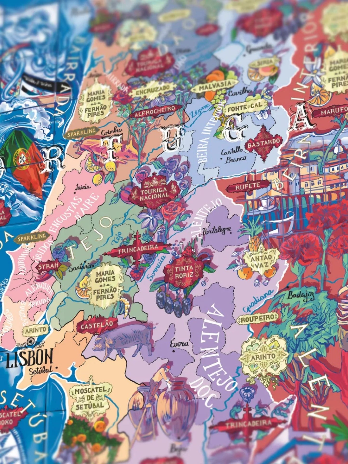 Portugal Wine Puzzle