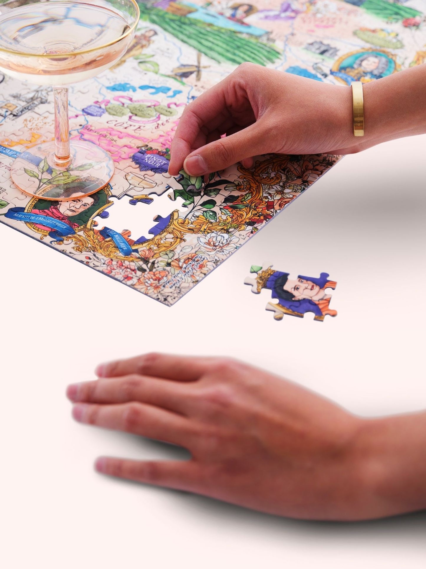 Champagne Wine Puzzle