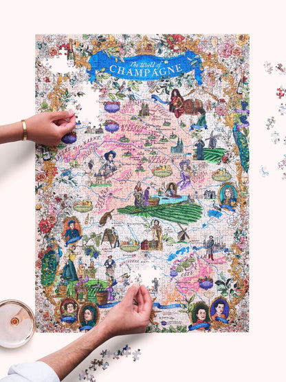 Champagne Wine Puzzle