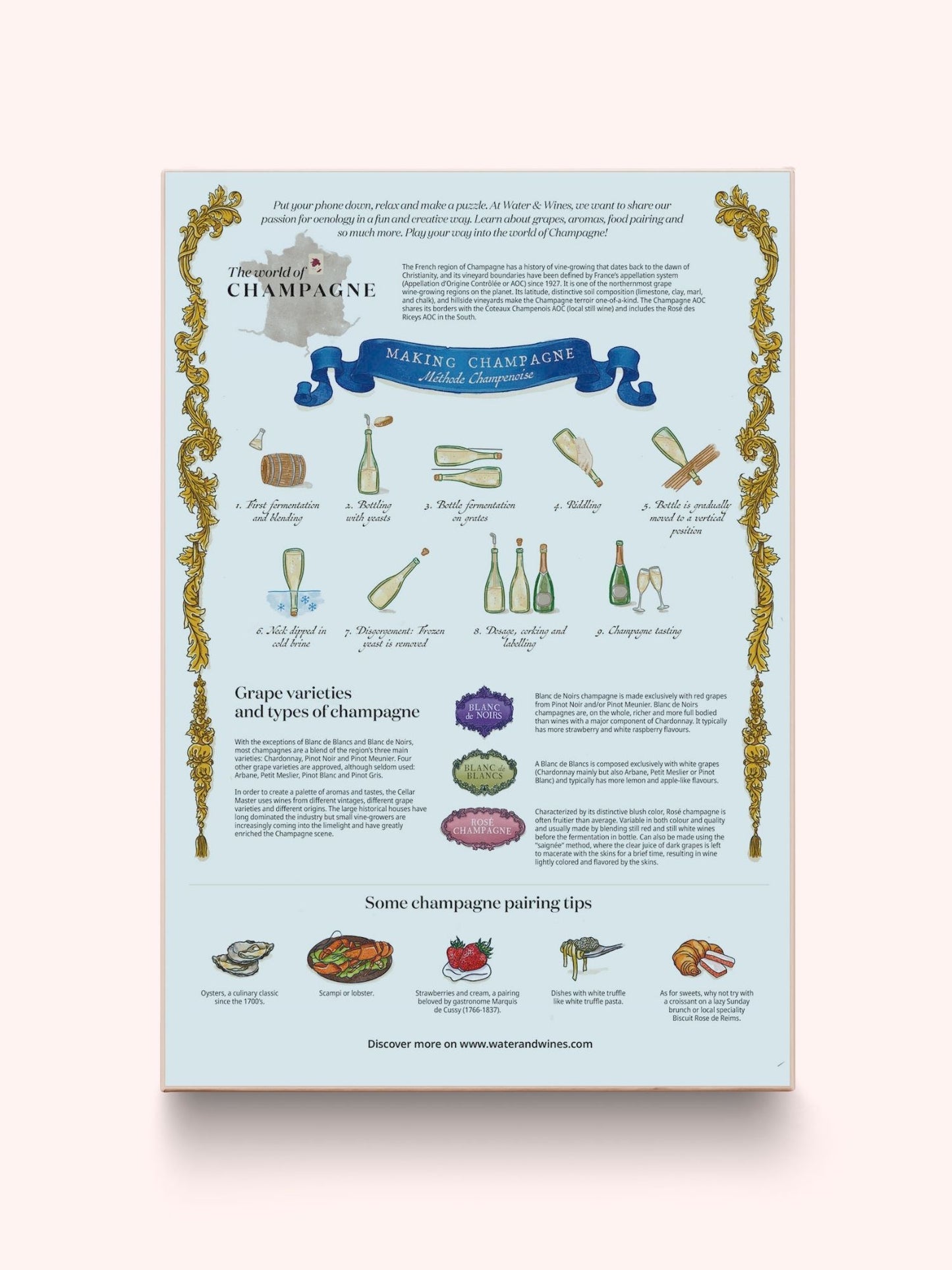 Champagne Wine Puzzle