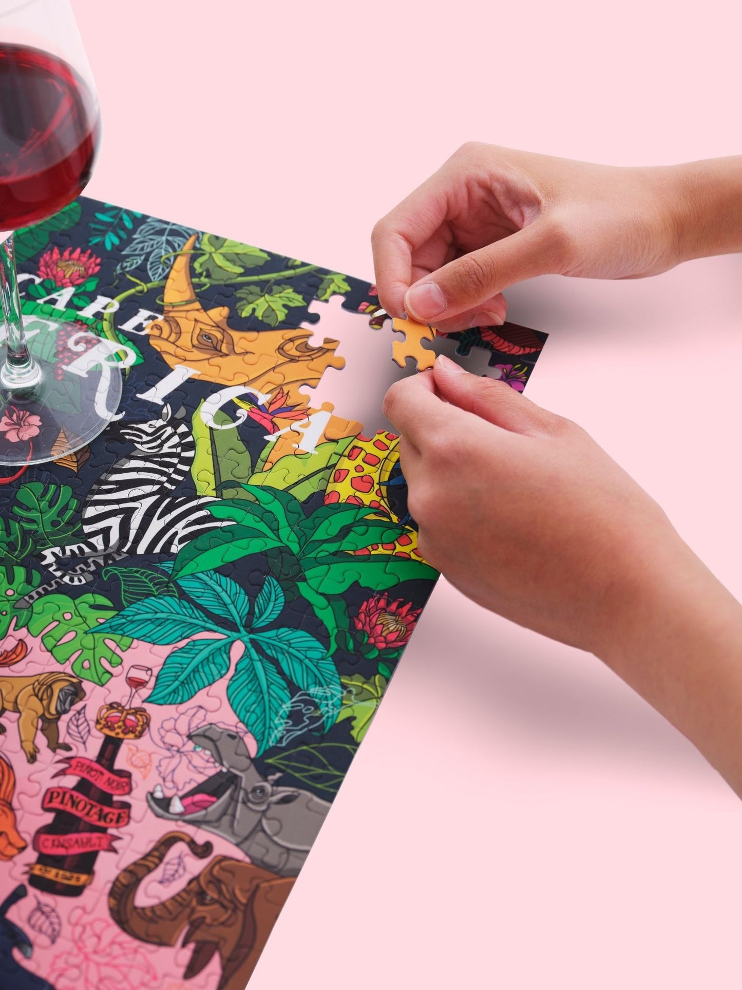 South Africa Wine Puzzle