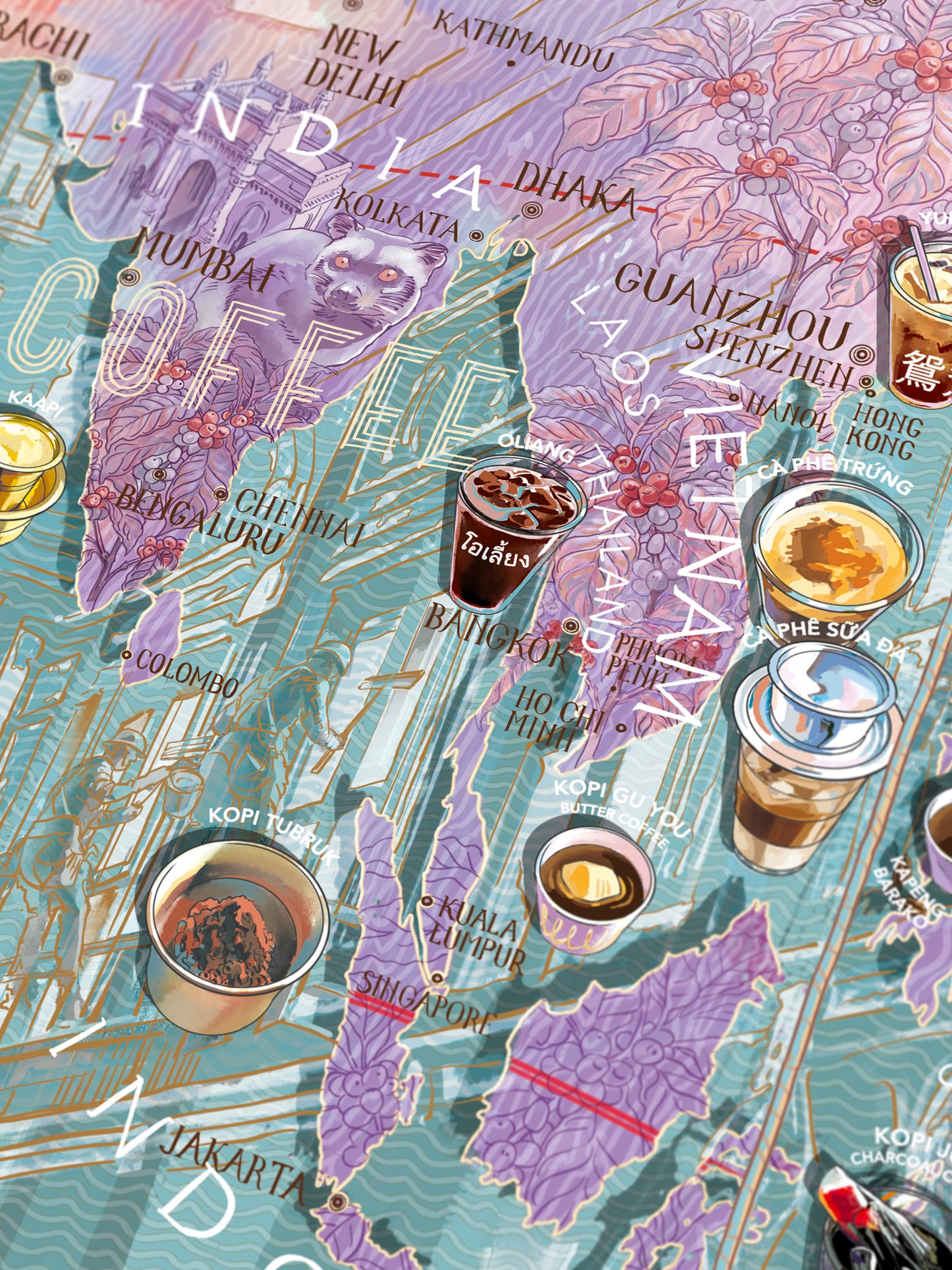 World of Coffee Puzzle