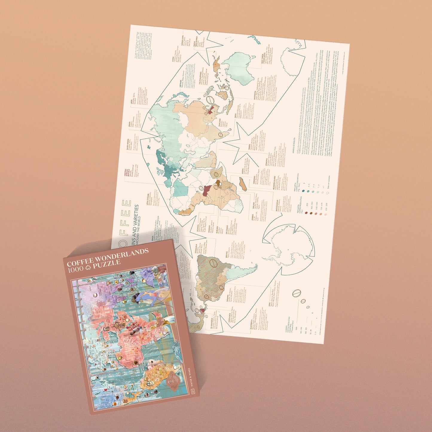 World of Coffee Puzzle