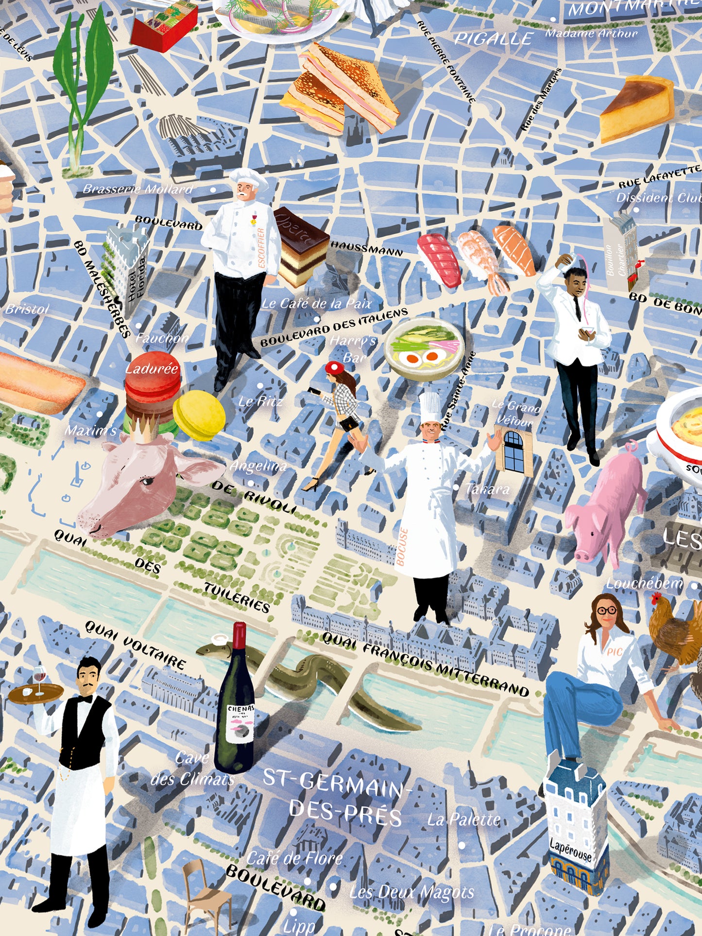 Paris Gourmet Puzzle
